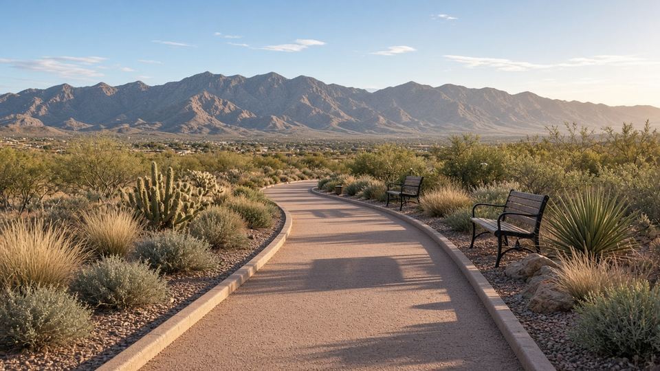 Living in Skye Summit desert trails northwest Las Vegas