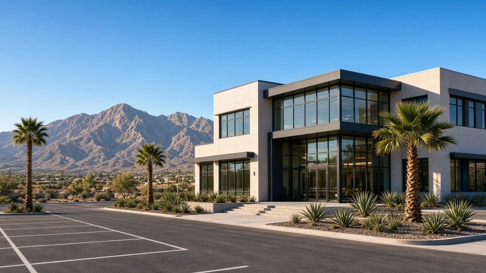 Office and Google Map for Skye Summit Homes Las Vegas